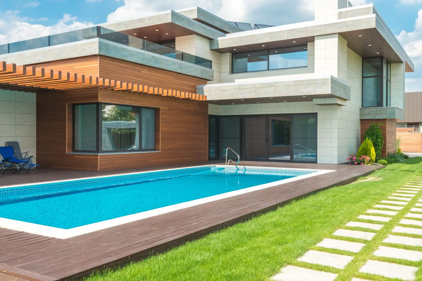 Swimming pool built in Butterwick, NSW